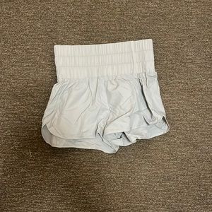 Grey athletic shorts